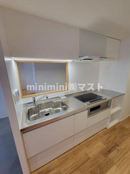 大阪府大阪市西区南堀江4(マンション)の賃貸物件のキッチン