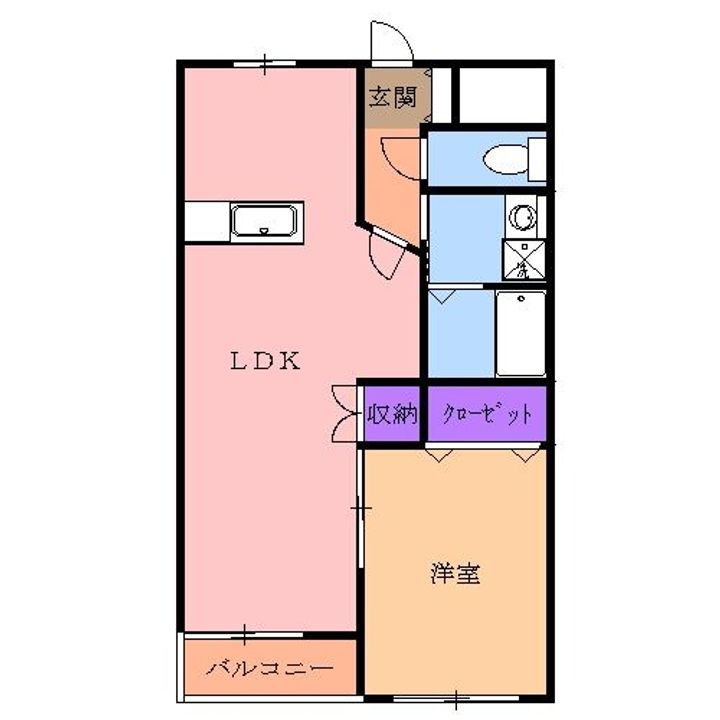 ヴィベールの間取り