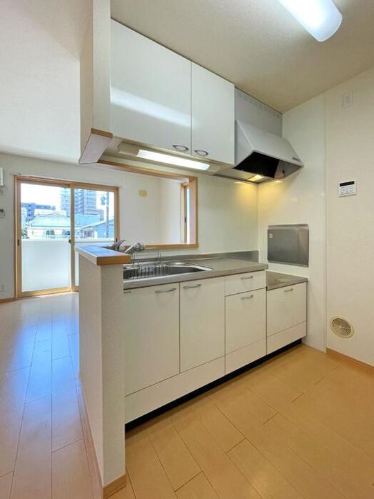 シャトルのキッチン