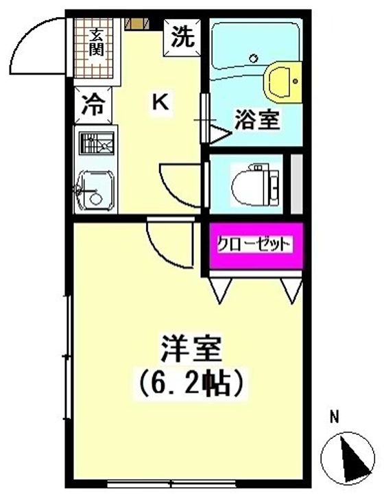 ファベルジュ遠山の間取り