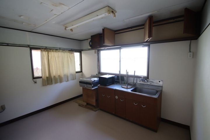 岡山県岡山市中区円山(一戸建)の賃貸物件のキッチン