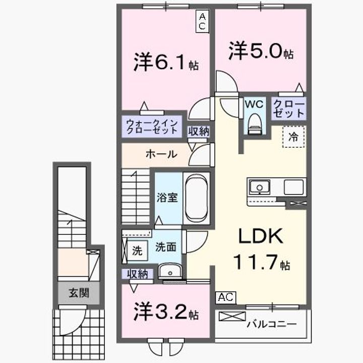 ヴィラ セレニティの間取り