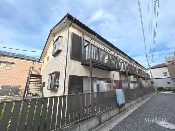 コーポ三角の外観