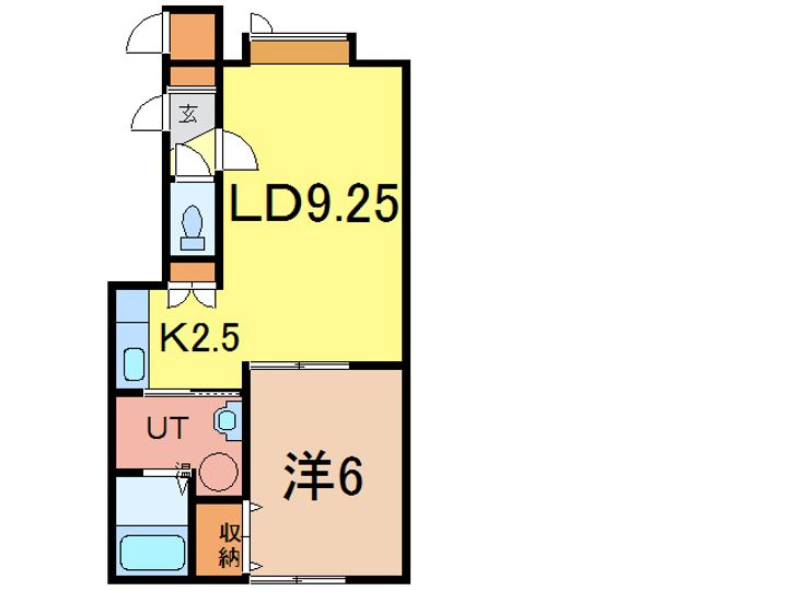 グルービーの間取り