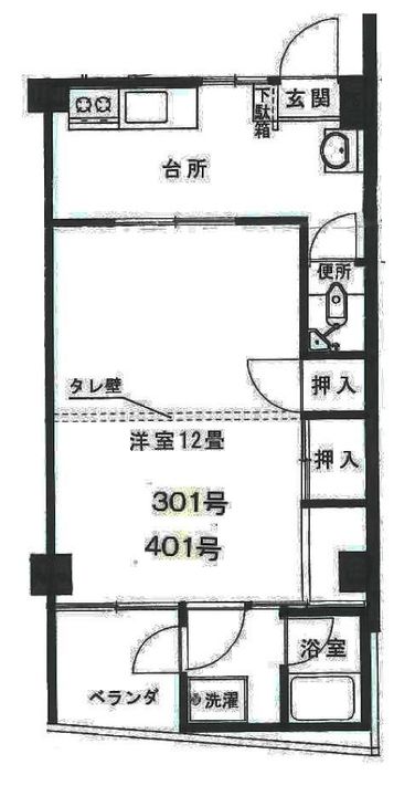 モーゼルビルの間取り