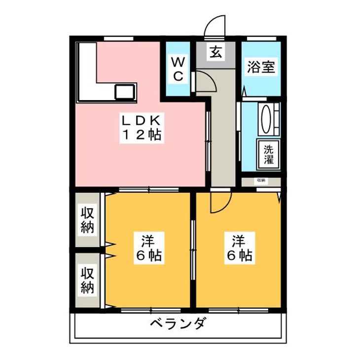 ソーレンサイドの間取り