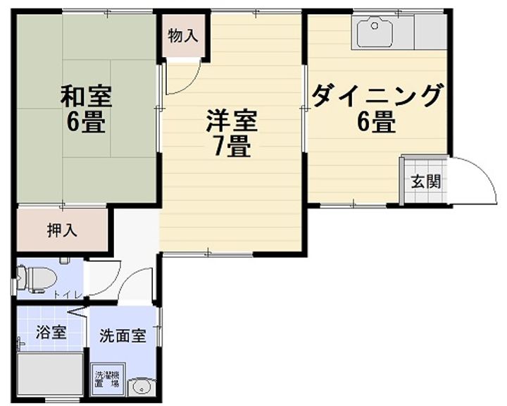 鈴木コーポの間取り