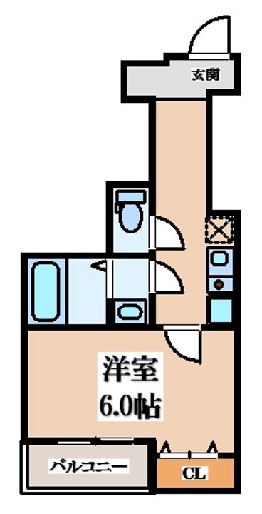 Belgique鴻池の間取り