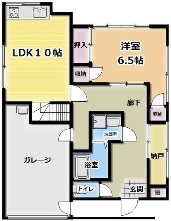 東京都八王子市川口町(一戸建)の賃貸物件の間取り