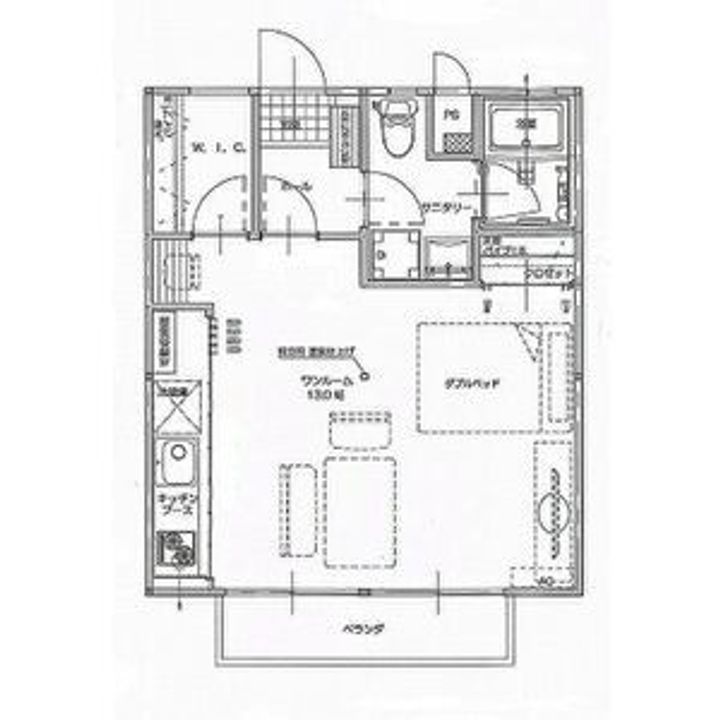 栃木県宇都宮市宝木町2(アパート)の賃貸物件の間取り