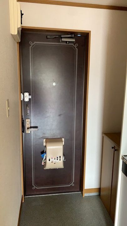 神奈川県横浜市泉区領家4(アパート)の賃貸物件の玄関