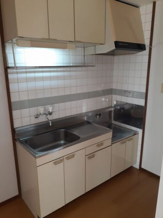 群馬県安中市安中1(アパート)の賃貸物件のキッチン