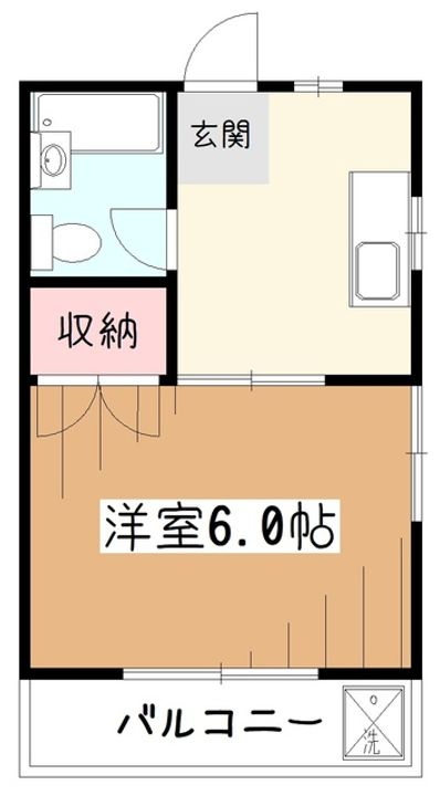 東村山YKハイツの間取り