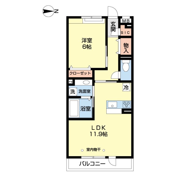 SPIRAL TOWNの間取り