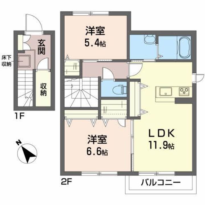 ティ・アモの間取り