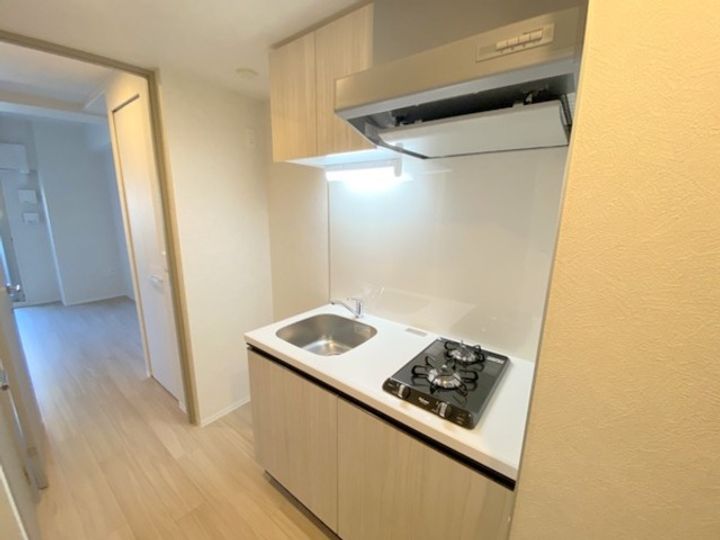 大阪府大阪市東淀川区豊新5(マンション)の賃貸物件のキッチン