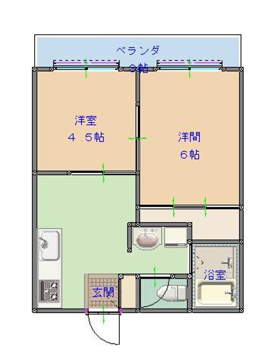 プレマメゾンの間取り