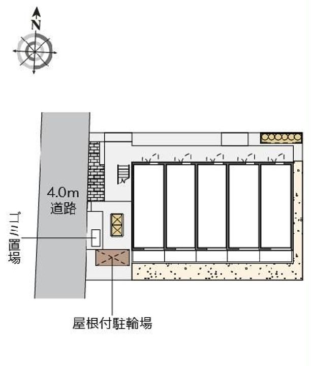 レオパレスプランドールKの地図