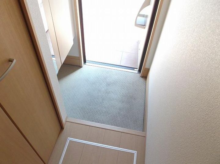 茨城県結城市大字結城(アパート)の賃貸物件の玄関