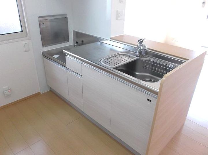 茨城県結城市大字結城(アパート)の賃貸物件のキッチン