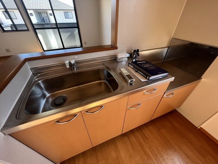 メゾンソレーユA棟のキッチン