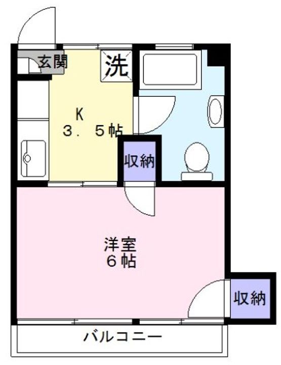 グロリア仙川の間取り