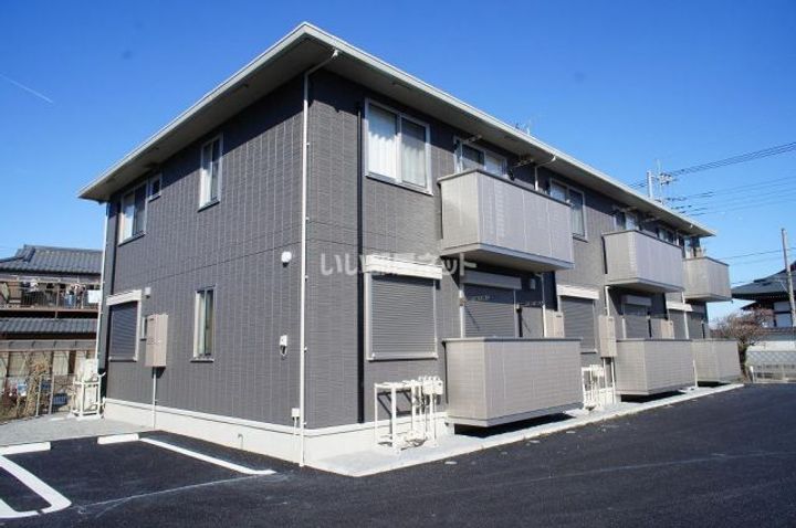 茨城県筑西市伊佐山(アパート)の賃貸物件の外観