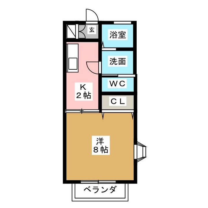 ウイル二番館の間取り