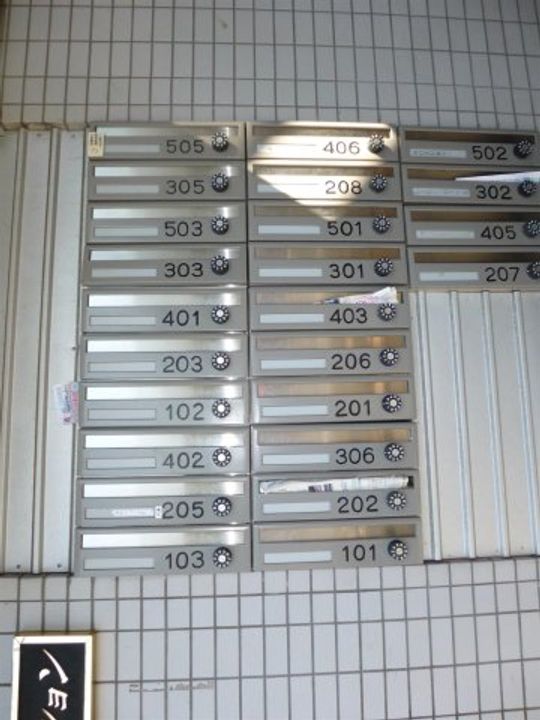 北八マンションの地図