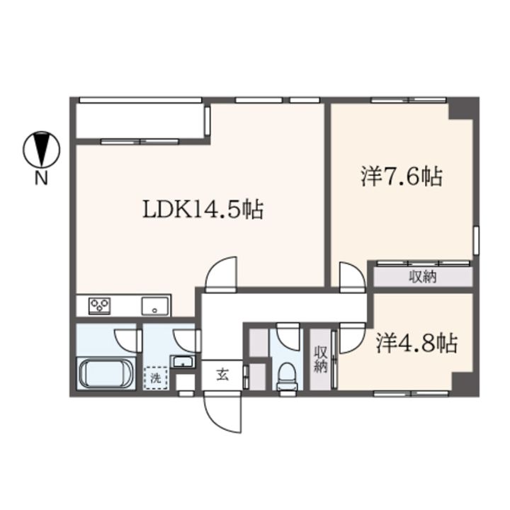 モリフクの間取り
