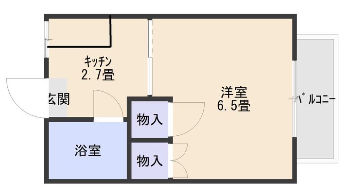クオリティ曙Aの間取り