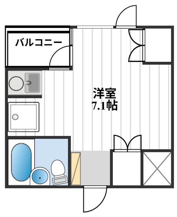 ワイティーコートの間取り