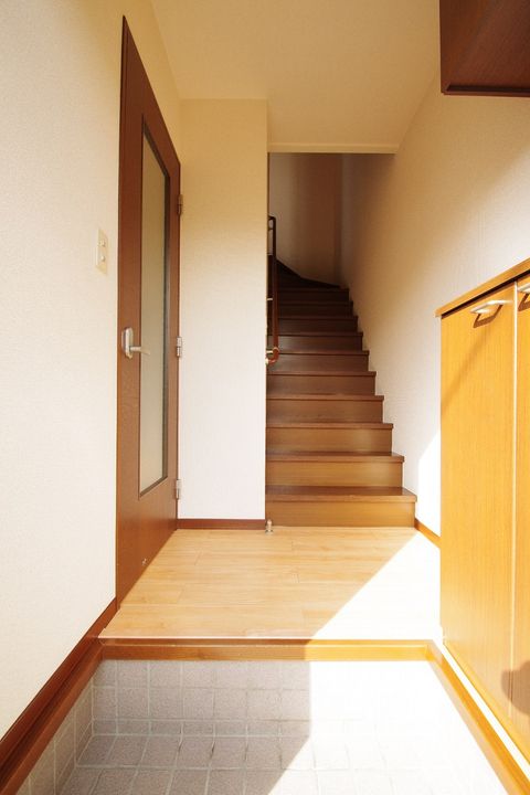 栃木県小山市花垣町1(一戸建)の賃貸物件の玄関