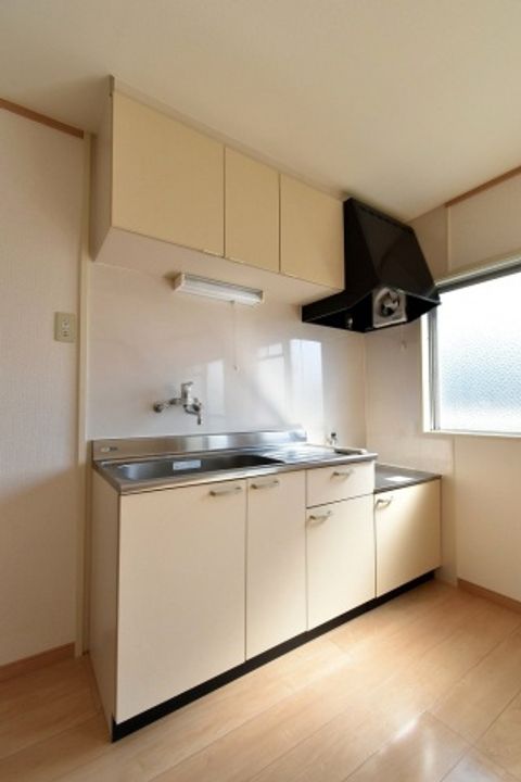 広島県広島市安佐南区八木9(マンション)の賃貸物件のキッチン