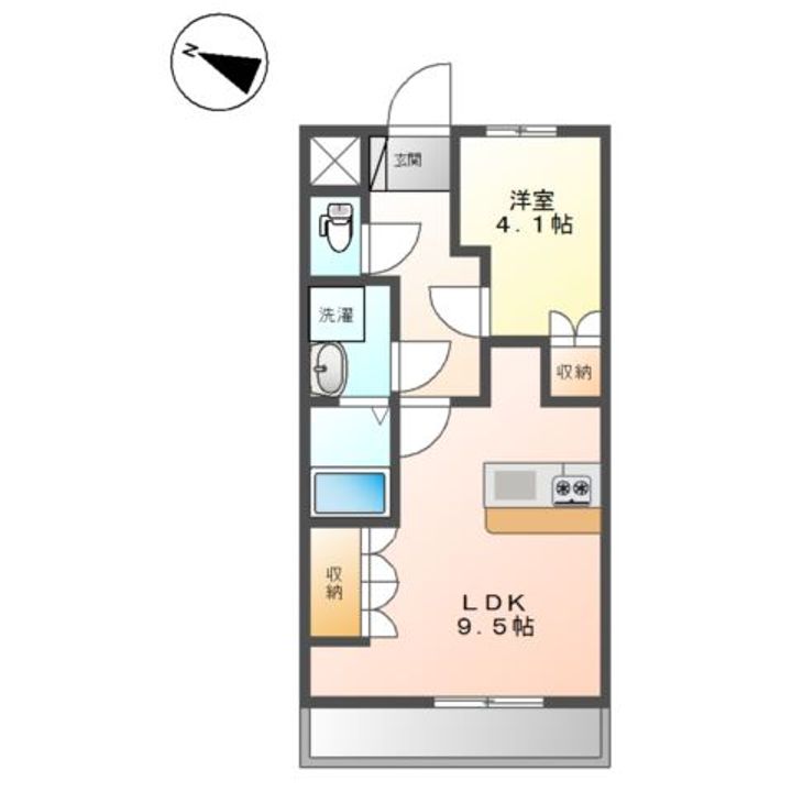 コンフォール・秩父の間取り