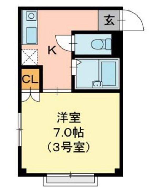 ラフィーネの間取り