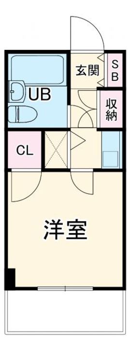 ウィンベルソロ保土ヶ谷第一の間取り