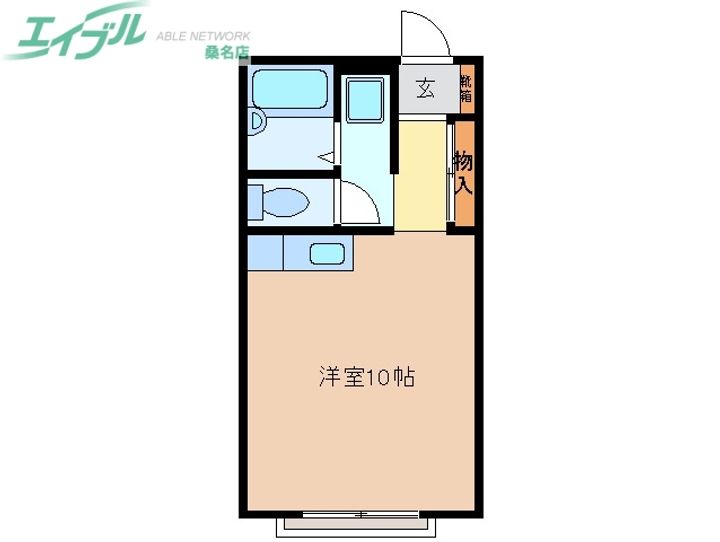 ピースフルハイツの間取り