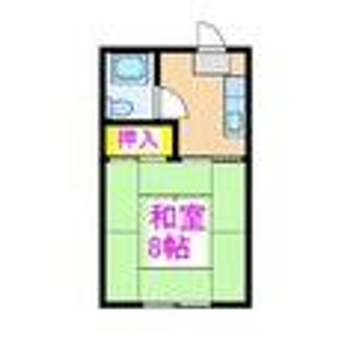 鹿児島県霧島市国分上小川(アパート)の賃貸物件の間取り