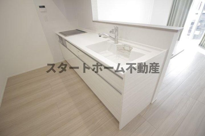 徳島県鳴門市撫養町立岩字七枚(アパート)の賃貸物件のキッチン