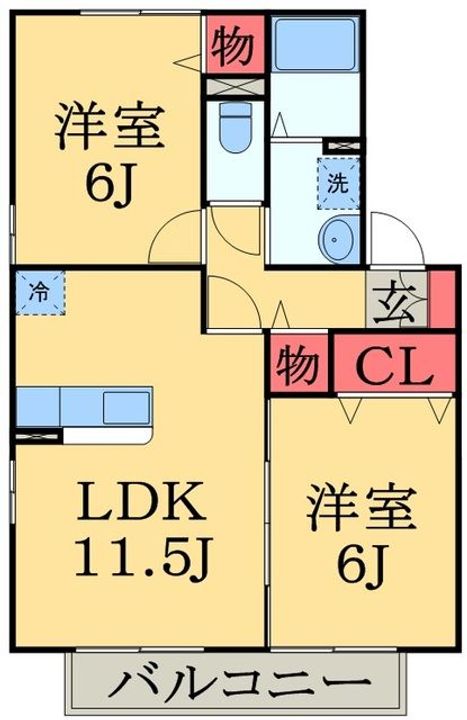 フェニックスFの間取り