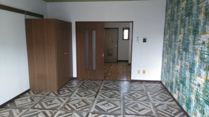 マンションアトランティスIIの居間