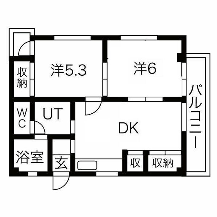 レジデンスTMの間取り