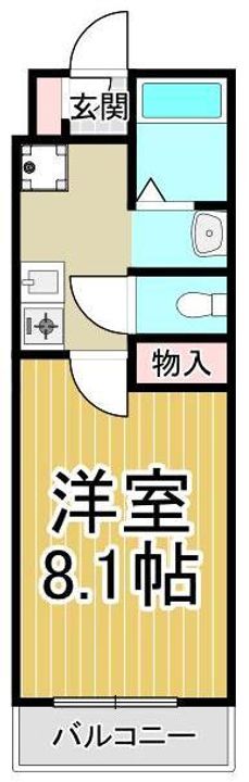 Maisond or KAMEARI WESTの間取り