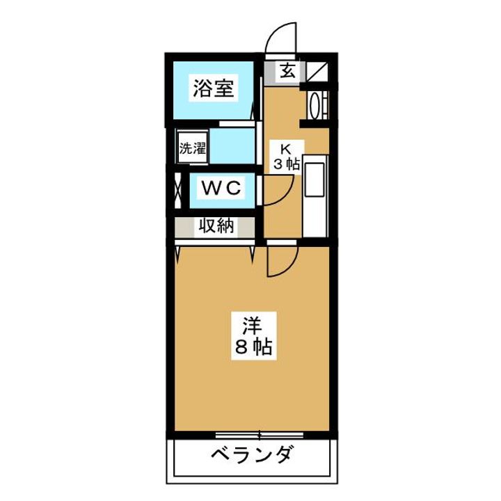 東京都大田区多摩川2(アパート)の賃貸物件の間取り