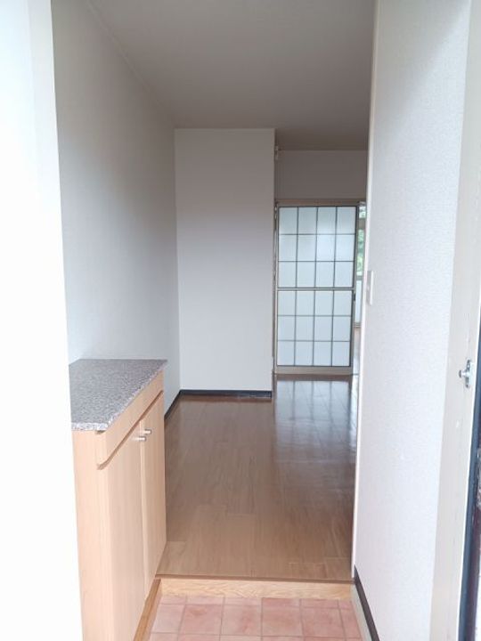 茨城県鹿嶋市大字宮津台(アパート)の賃貸物件のキッチン