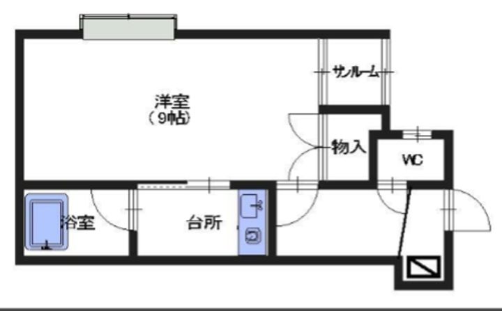メゾン一刻の間取り