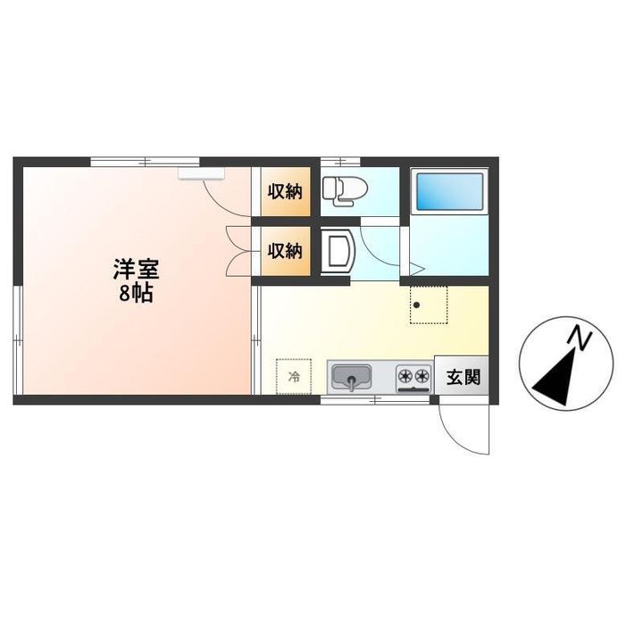 メゾンラフォーレの間取り