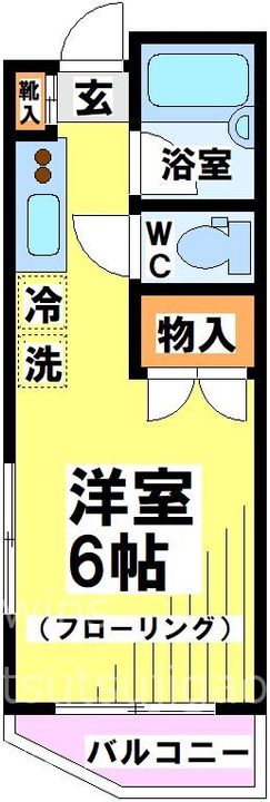 東京都調布市布田2(アパート)の賃貸物件の間取り