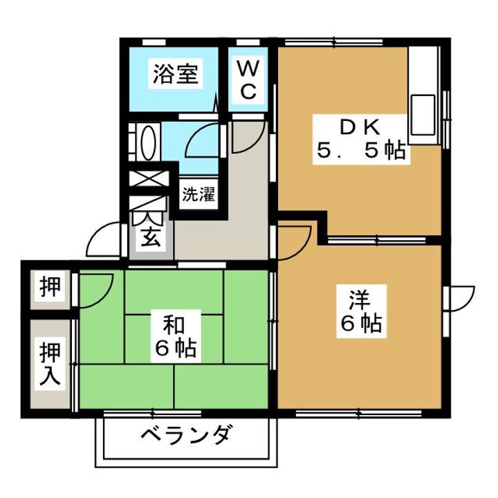 ノースドミールの間取り